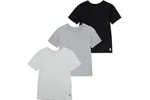 POLO RALPH LAUREN Boys' Multi-Pack Short Sleeve Undershirt