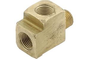 Allstar Performance ALL50138 1/8" NPT Tee Gauge Fitting 2 Pack