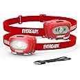 Eveready HDLLP LED Rechargeable Headlamps, 200 Lumens, 2 Pack, LED Headlamp with Red Light Option, Micro-USB Charging Cables Included