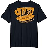 Gilmore Girls Luke's Diner Stars Hollow Distressed Sign T-Shirt