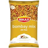 BIKAJI Bombay Mix Namkeen 35.27 oz, Crunchy Sev Mixture Indian Snack | Authentic Bombay-style sev made with gram flour noodles and savory spices; 1000g family pack for tea time, parties and daily