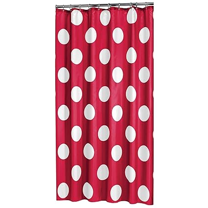 Sealskin Polka 233101359 Shower Curtain 180 X 200 Cm Amazon Co Uk