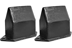 Yukauto Rear Bump Stops, Rear Axle Jounce Bumpers Fit for Toyota 1995-2001 Tacoma, 1989-1995 Pickup 4Runner, 1993-1998 T100 (1 Pair)