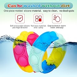 126 PCS Pop Bracelet it Fidget Toys Pack, Fidget