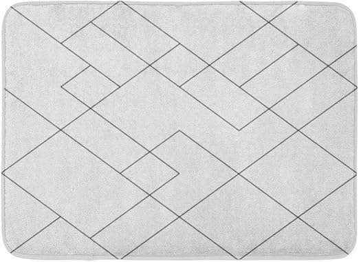 AoLismini Fußmatten Bad Teppiche Outdoor/Indoor Türmatte Minimal