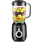 Bear Blender, 2025 New 700W Smoothie Countertop Blender with 40oz Cup for Shakes and Smoothies, 3-Speed for Crushing Ice, Puree and Frozen Fruit with Autonomous Clean