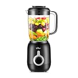 Bear Blender, 2025 New 700W Smoothie Countertop Blender with 40oz Cup for Shakes and Smoothies, 3-Speed for Crushing Ice, Puree and Frozen Fruit with Autonomous Clean