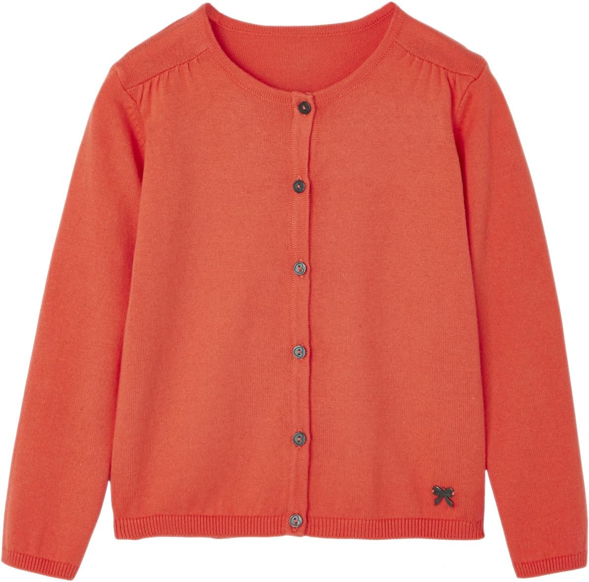 Vertbaudet Girls' Plain or Printed Cardigan