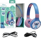 Lexibook Disney Stitch 2in1 Bluetooth Wired Headphones Microphone Control