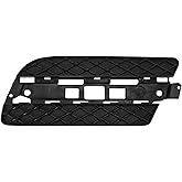 HOPESPANNER No.1648847222 Fog Light Grill for Mercedes Benz GL350 2010-2012 Black Front Right Front Lower Bumper Fog Light Cover Inserts ABS 1 Pc