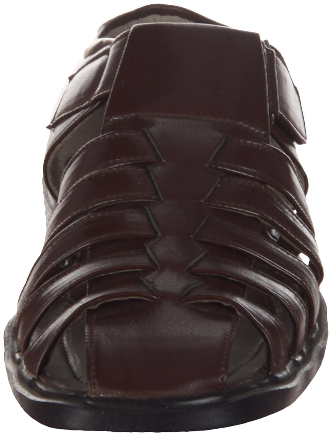 kolapuri centre men's faux fur ethnic sandals