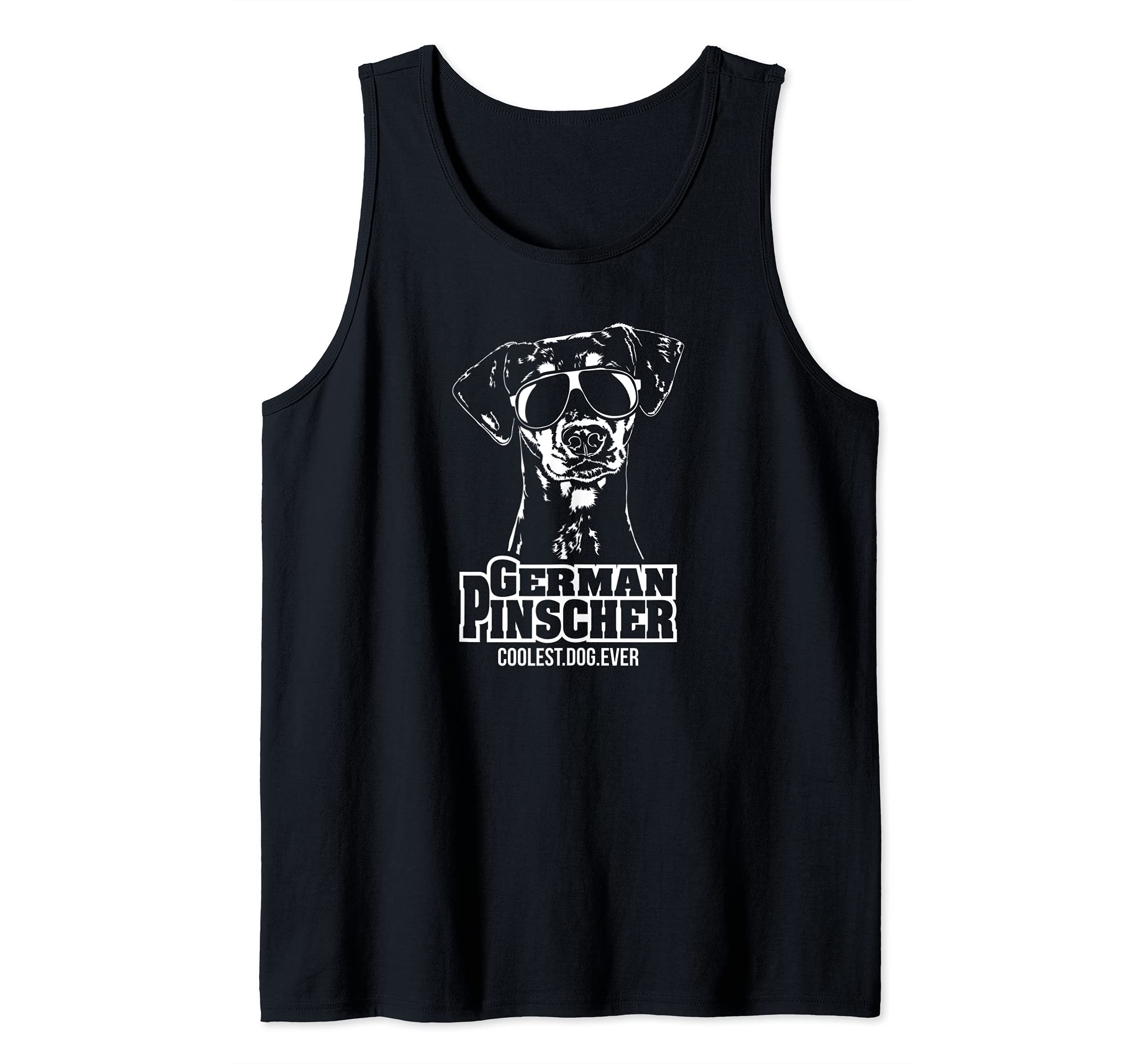 Funny Proud German Pinscher coolest dog ever dog saying Tank Top
