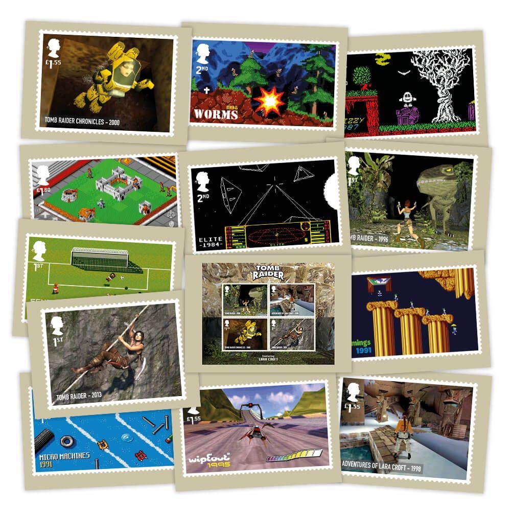 Royal Mail Video Games: Postcards