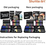Shuttle Art 103 Pack Sketching Set Pencils Sketch Books in Zipper Case view 8