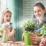 GIOVARA 10Pcs Large Metal Hanging Flower Pot Set Assorted Colors view 3