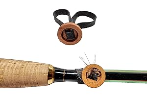 GENERIC SUMATO Tenkara Line Holder UV Resistant Elastic Rubberband Rings Kebari Fly Fishing Small Fishing Tool Easy Adjustable Fishing Pole Hook Keeper