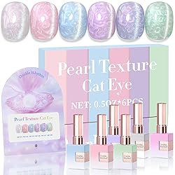 Double Rhythm Cat Eye Gel Nail Polish Set of 6 Same