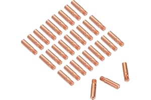 DRELD 30Pcs MIG Welding Contact Tips 11-45 0.045" Replacement for Lincoln/Magnum 100L & Tweco Mini #1 MIG Welding Gun