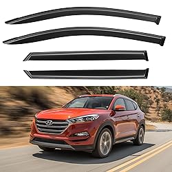 Window Visors Rain Guards for 2016 2017 2018 2019
