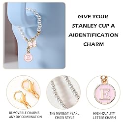 LUHOHI Accessories for Stanley Cup Pearl Chain
