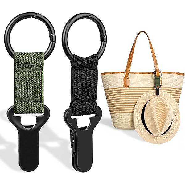 SHERCHPRY 6 Pezzi Clip per Cappelli da Viaggio Leggere e