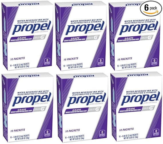 Gatorade propel zero grape Water Beverage Mix - 10 ct (052000132502)