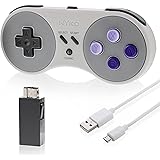 Nyko Super Miniboss - Wireless Controller for Nintendo SNES Classic Mini with Turbo, Ergonomic Design, 20 Feet Range, Recharg