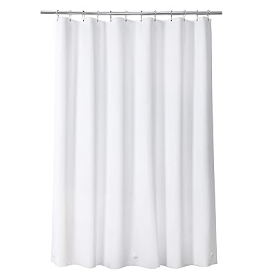 Buy Amazerbath Shower Curtain Liner 72 X 72 Inches Peva 8g Waterproof Shower Curtain With 3 Magnets And 12 Grommet Holes Plastic Shower Curtain For Bathroom White Online In Indonesia B08f54dh9f