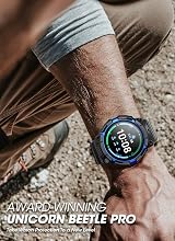SUPCASE Unicorn Beetle Pro Rugged Case Galaxy Watch 5 Pro 45mm 2022 Strap Dark view 6