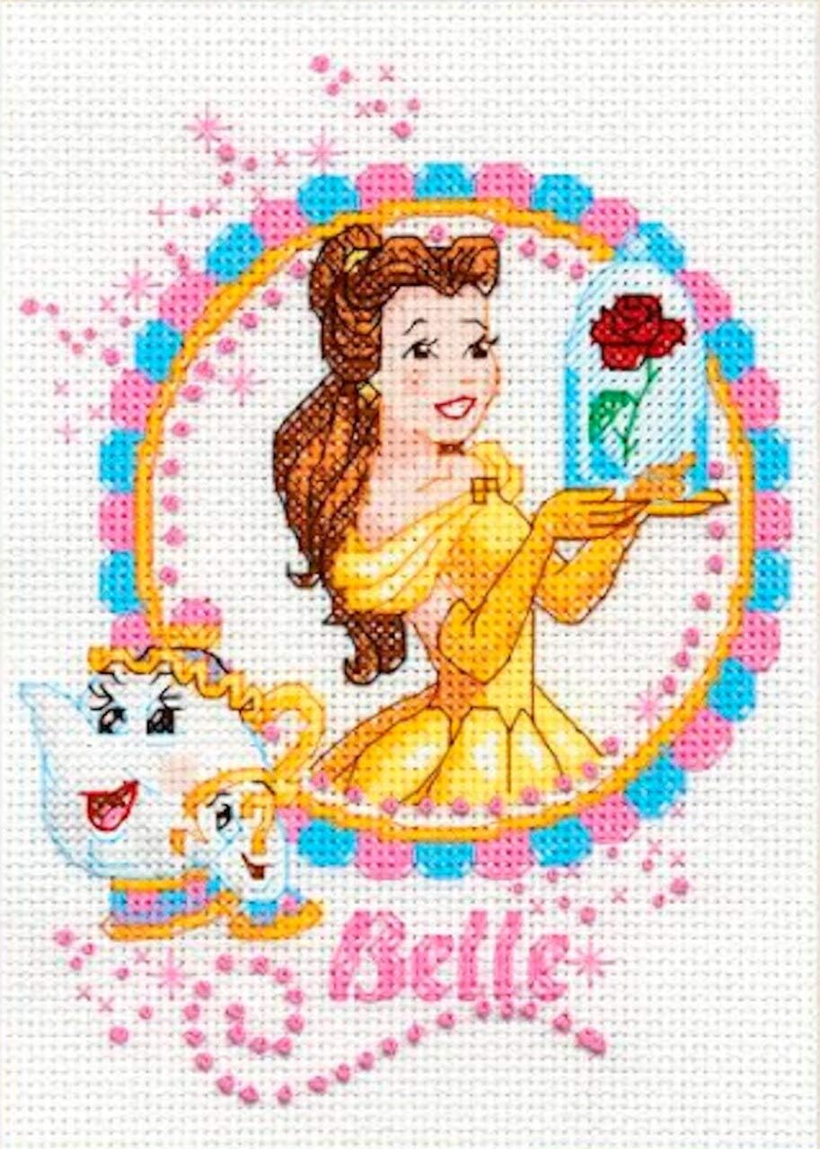 Amazon ディメンジョンズ クロスステッチ 刺繍キット ディズニープリンセス ベル Dimensions Needlecrafts Counted Cross Stitch Disney Princess Belle 並行輸入品 刺しゅうキット 通販