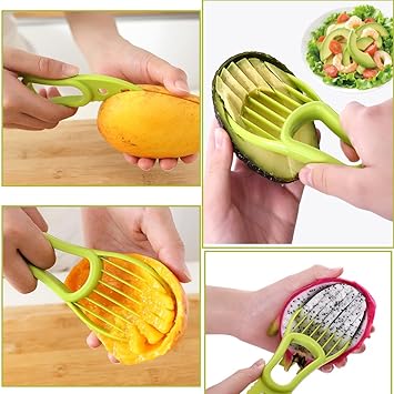 toplano cortador de aguacate & Aguacate Set 3 en 1 aguacate pitter ...