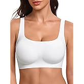 Avidlove Bras for Women Wireless Comfortable Bra Supportive No Underwire Bras Tshirt Push Up Bralettes Jelly Dot Seamless Bra