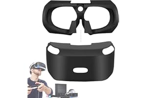 Skywin PSVR Replacement Light Shield and Protective Silicone Skin for Playstation VR Headset
