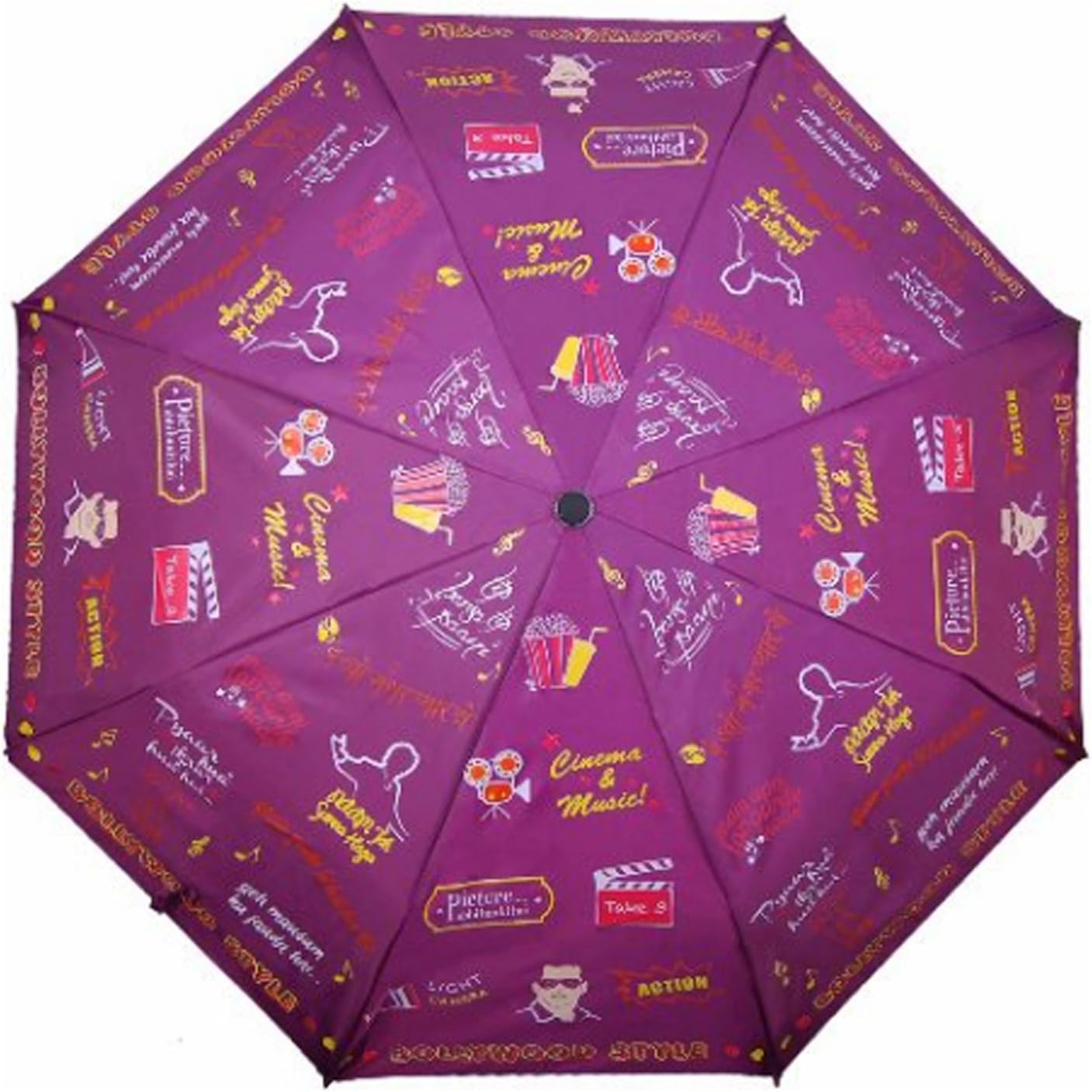 Ananth Crafts One of a Kind Unique Designer Umbrella Bollywood Doodle 3 Fold Automatic