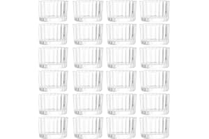 Clear Tealight Candle Holders, Votive Candle Holder, Glass Candle Holders, Bulk for Wedding Table Centerpieces, Home Decor, 2