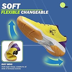 ASHION Pickleball Shoes for Men Tennis Shoes