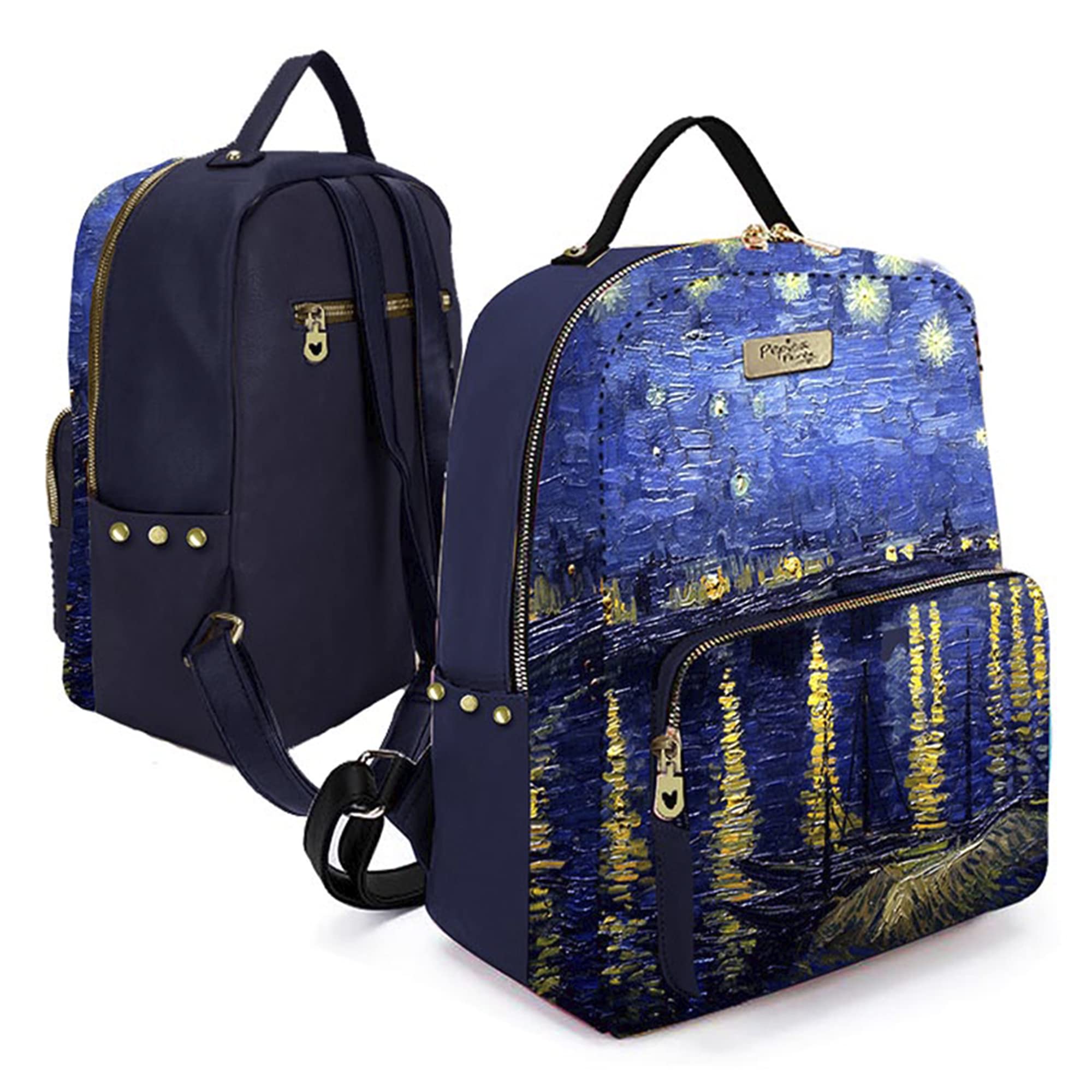 Pepita Pérez Round Picture Backpack