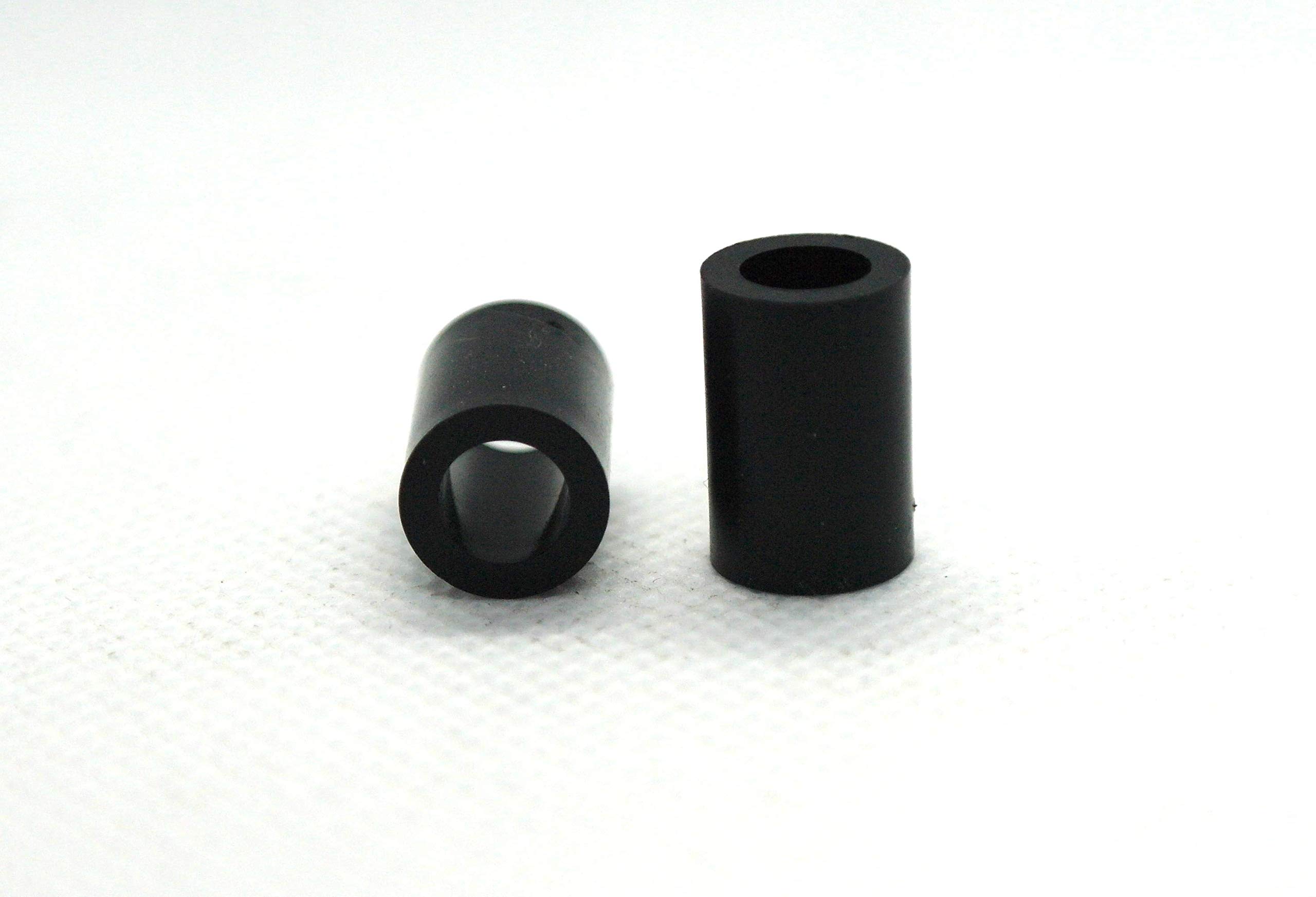 Black Spacers Nylon Cylindrical Not-threaded M6 x 10mm Length, 6.3mm Inner Diameter x 10mm Outer Diameter Pack of 10 (M6 x 10mm Length)