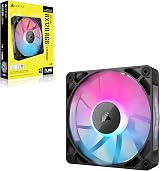 Corsair iCUE LINK RX120 RGB 120mm PWM Fan Black view 9