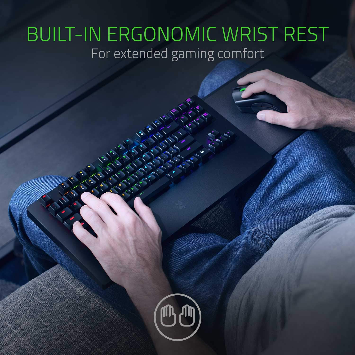 Razer Turret Wireless Mechanical Gaming Keyboard & Mouse Combo for PC