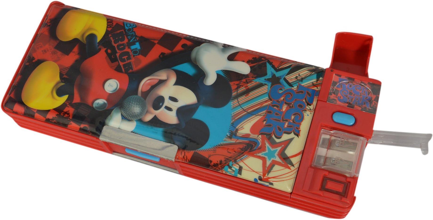 Paris Gift's Disney Mikey Mouse & Friends Magnetic Pencil Box with White Board Marker