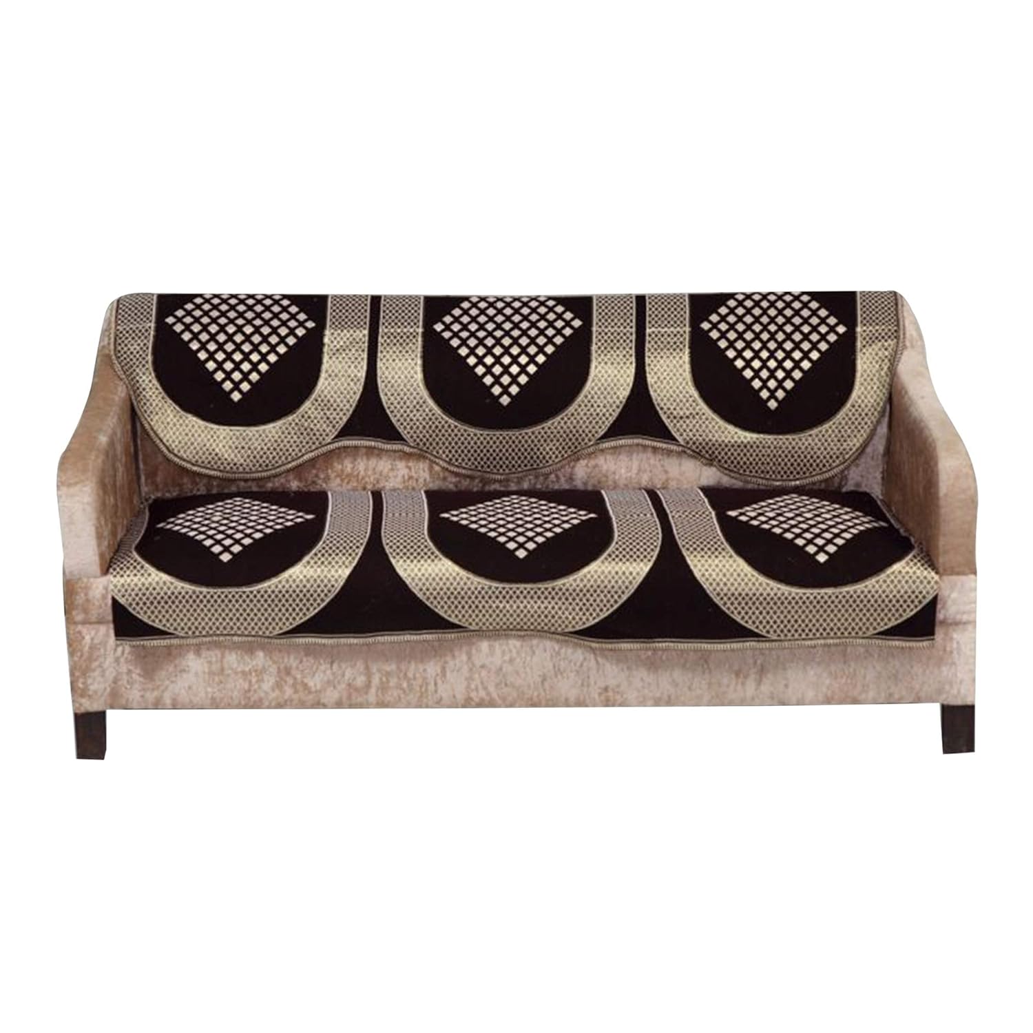 Buy AK DECOR STORE Cotton 3Seater Sofa Cover (Standard, Multicolour