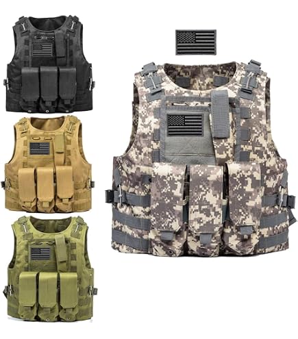 Amazon.com : Rothco Kid's Tactical Cross Draw Vest (US, Alpha, One