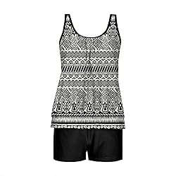 Tankini Swimsuits for Women Tummy Control Blouson