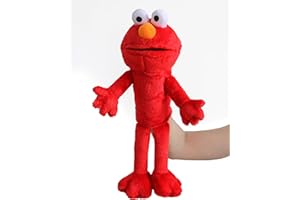 illuOKey Elmo Hand Puppet, The Sesame Street TV Series Soft Stuffed Plush Toy, 20 inches