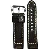 PanatimeRIOS1931 Vintage Leather Watch Band with Box Stitching for Panerai Watches