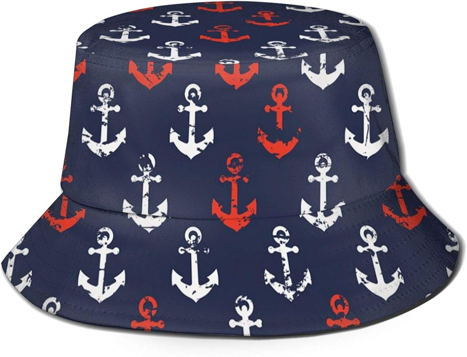 Abstract Sea Theme with Grunge Display Worn Looking Marine