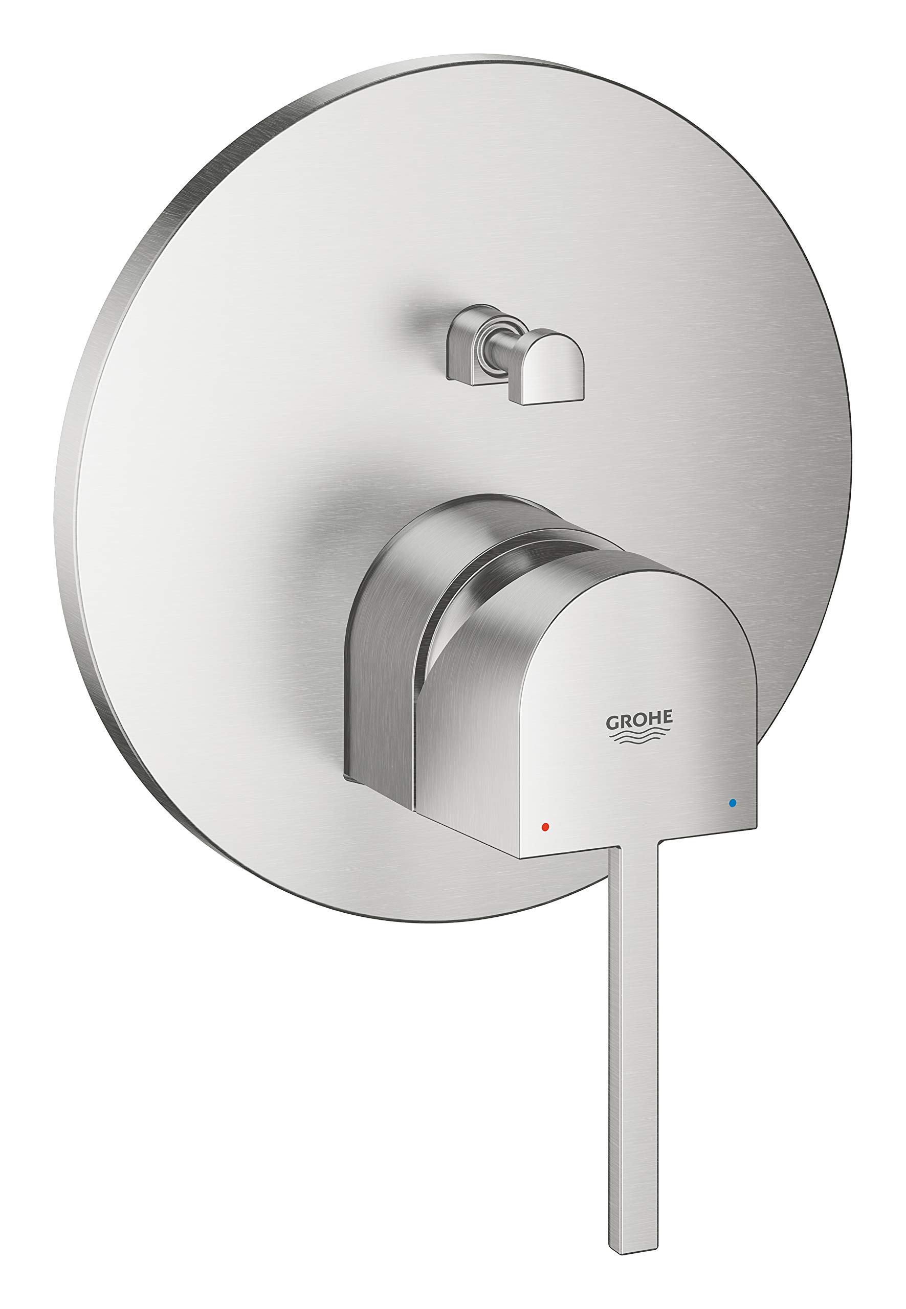 GROHE Plus 2019 Single-Lever Mixer with 2-Way Diverter Supersteel 24060DC3