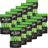 Oh Snap! Pickling Co. Pickled Green Beans, Cool Beans, No Brine Added, Non GMO, Gluten Free, 1.5 Fluid Ounces (Pack of 12)