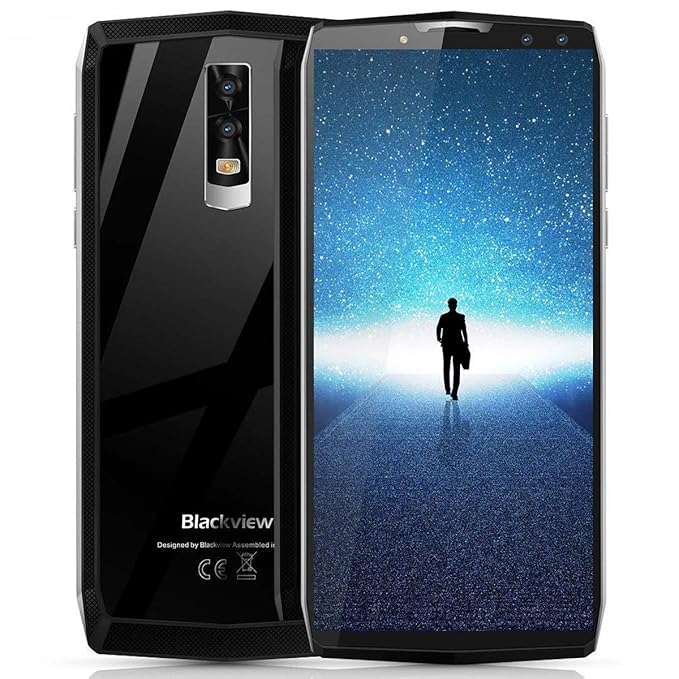 Blackview P10000Pro Handy Ohne Vertrag (2018),11000mAh 5V 5A Schnellladung 16MP +13MP Dual Sony Kameras 18:9 FHD 6.0 Zoll Dis